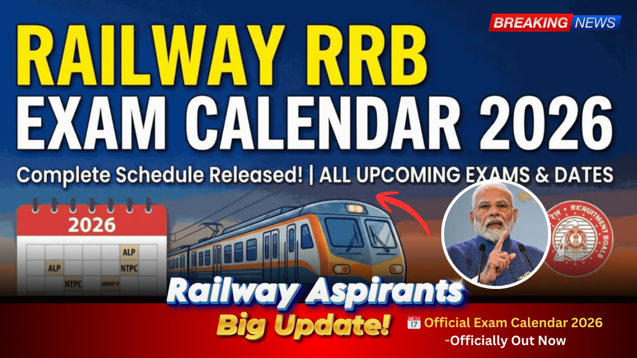 RRB Exam Calendar 2026, Railway Jobs 2026, RRB ALP NTPC JE, Group D Recruitment, Railway Notification Schedule, TN Velai Vaaipu Jobs